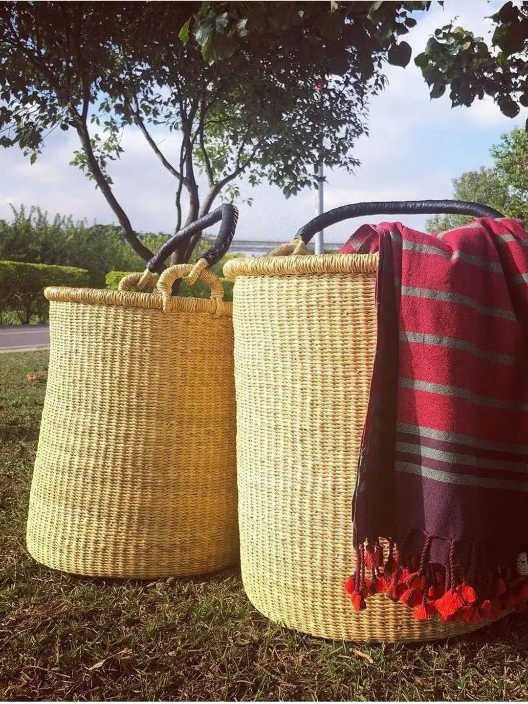Laundry basket | Laundry hamper | Laundry Organizer | Storage basket | African Basket | Laundry storage, Blanket Basket