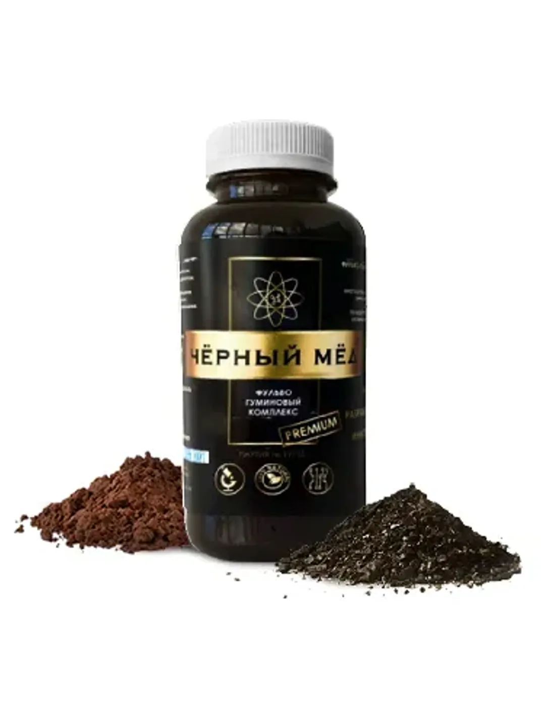 Fulvic Acid Humic Complex "Black Honey" SOURCE OF HEALTH Premium 300 ml ( 10.14 oz) Original