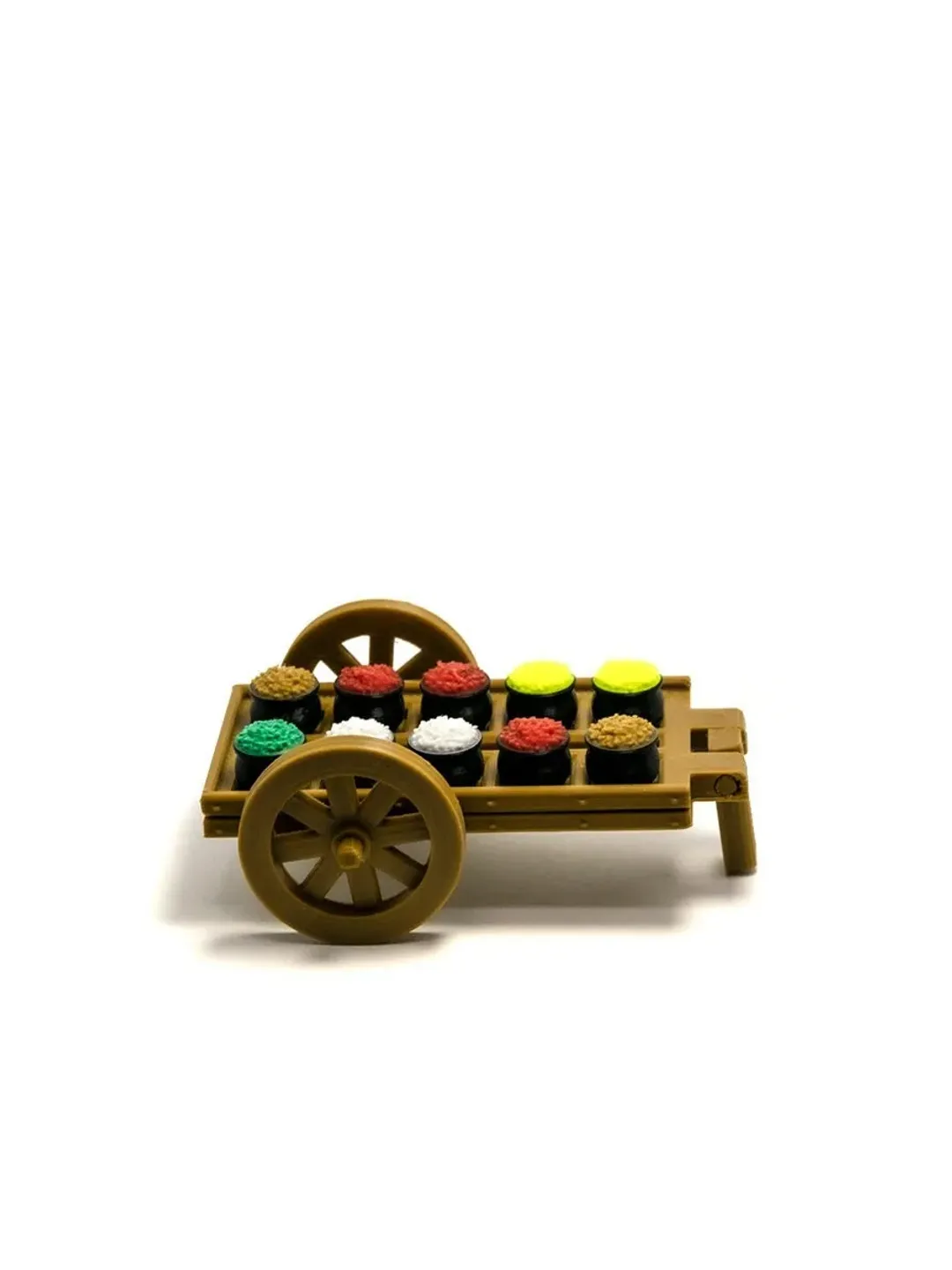 Century Spice Road compatible Merchant Wagons - Trader Cart for Board Games