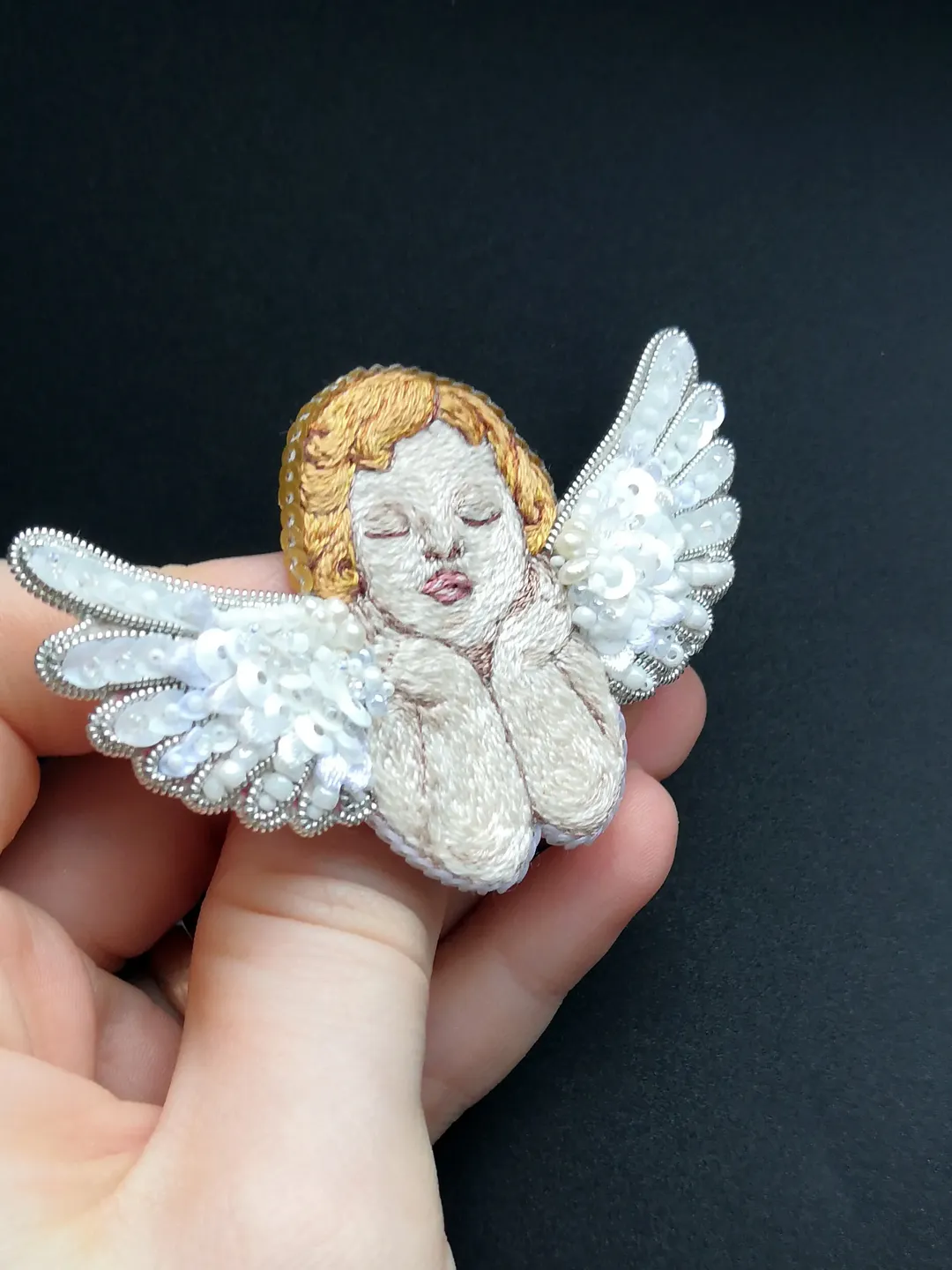 Angel brooch pin brooches for woman handmade jewelry jewelry gift gifr for woman