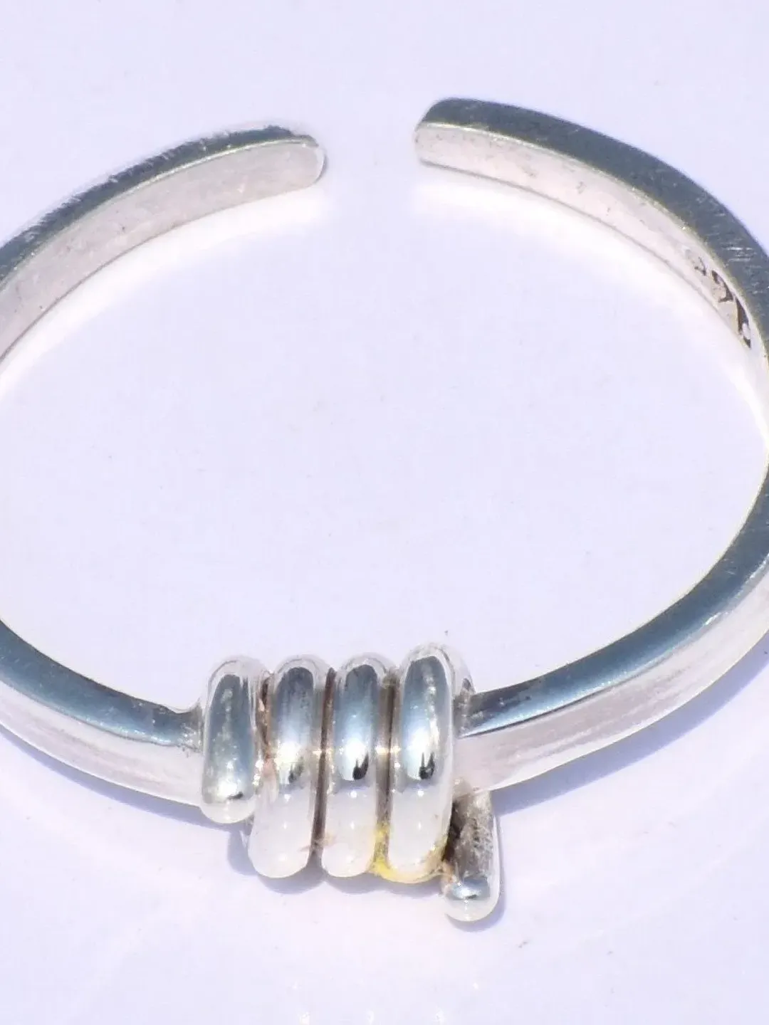 Chunky Ring, Boho Ring, Dainty Ring, Wire Wrap Ring, Stacking Ring, Handmade Ring, Minimalist Ring, Unisex Ring, Anniversary Gift, Gift Ring