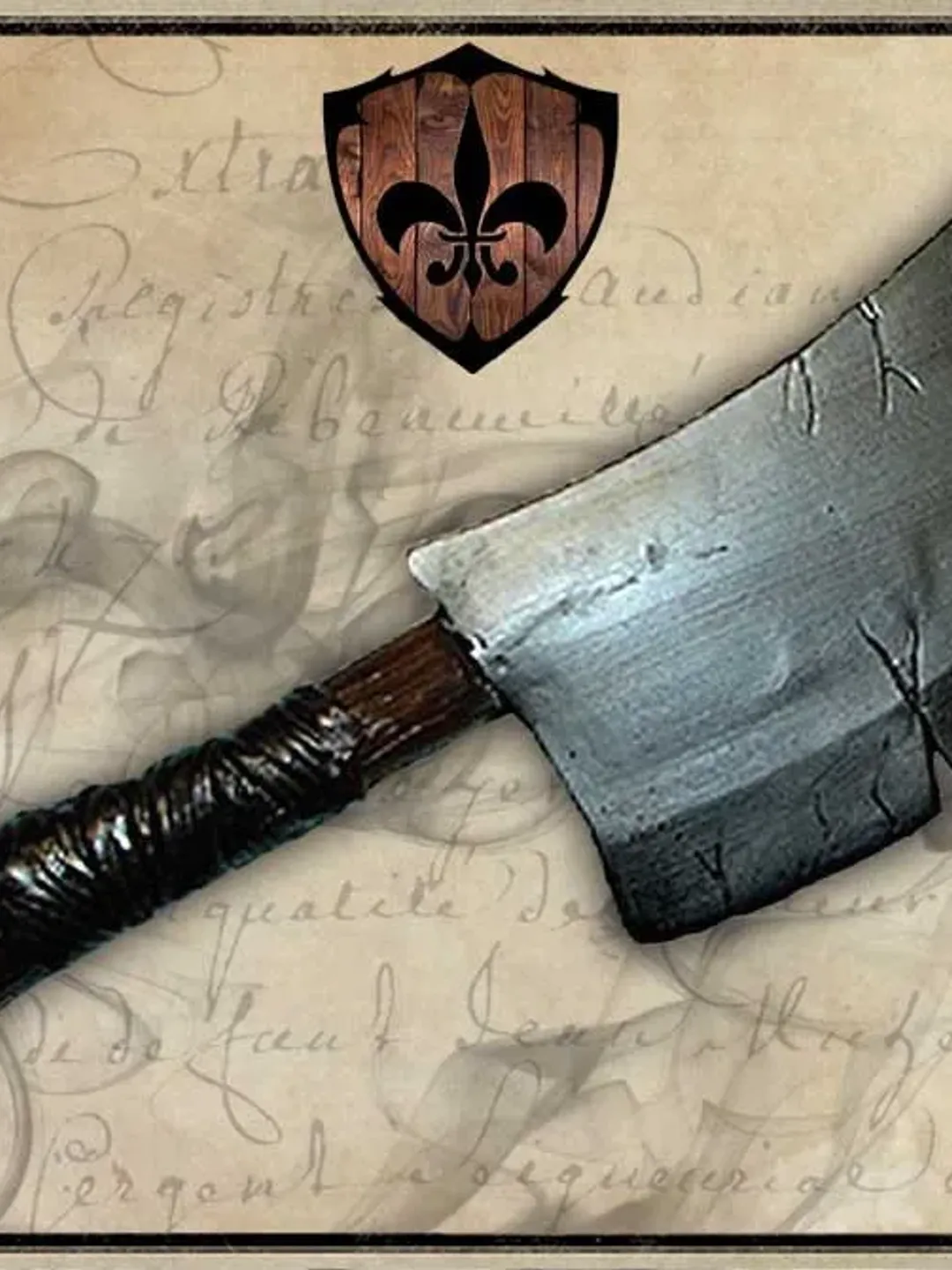 Butch foam LARP cleaver for live action role playing or cosplay. *TAX INCLUDED*