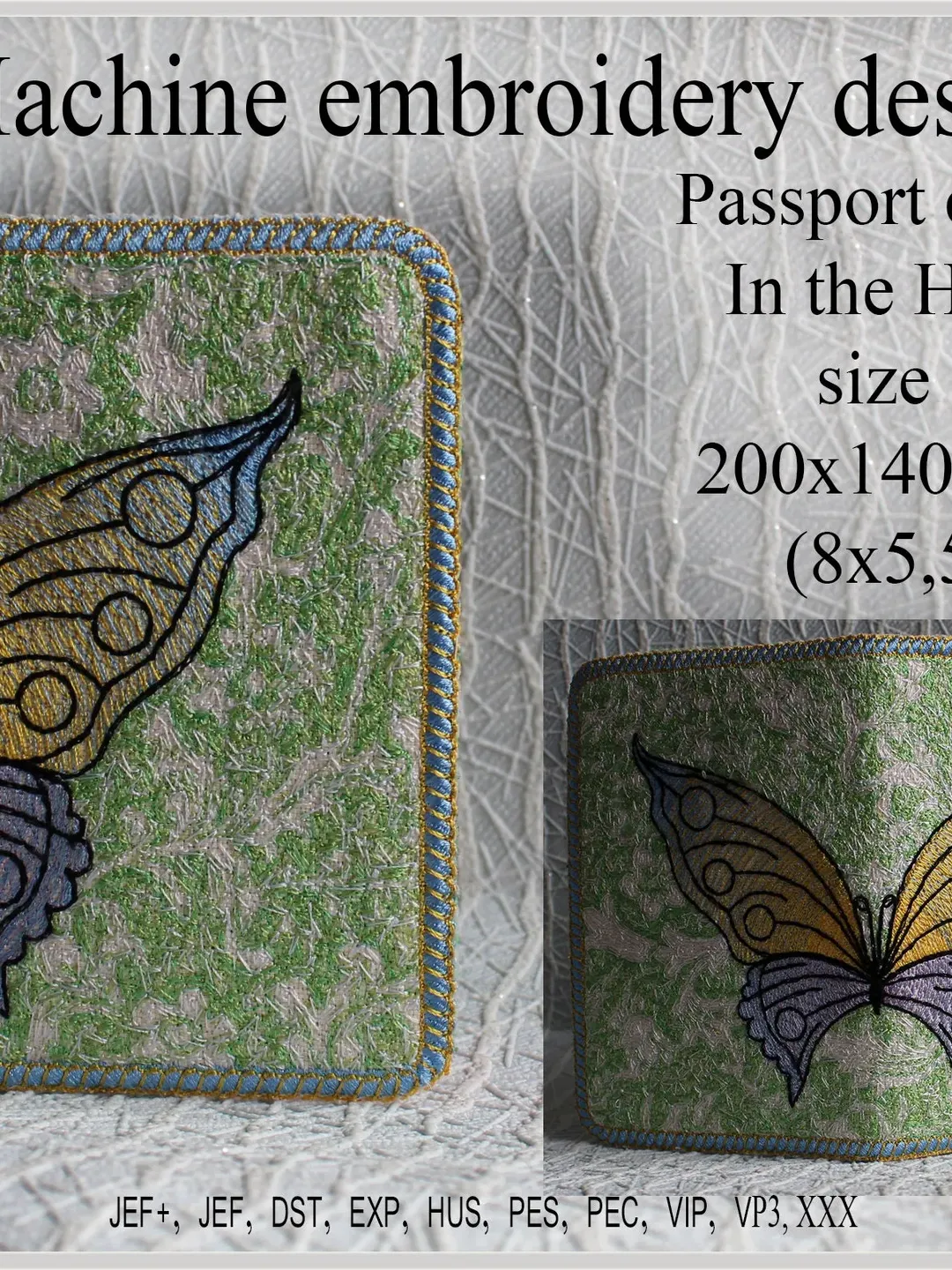 In the hoop Embroidery designs ITH project