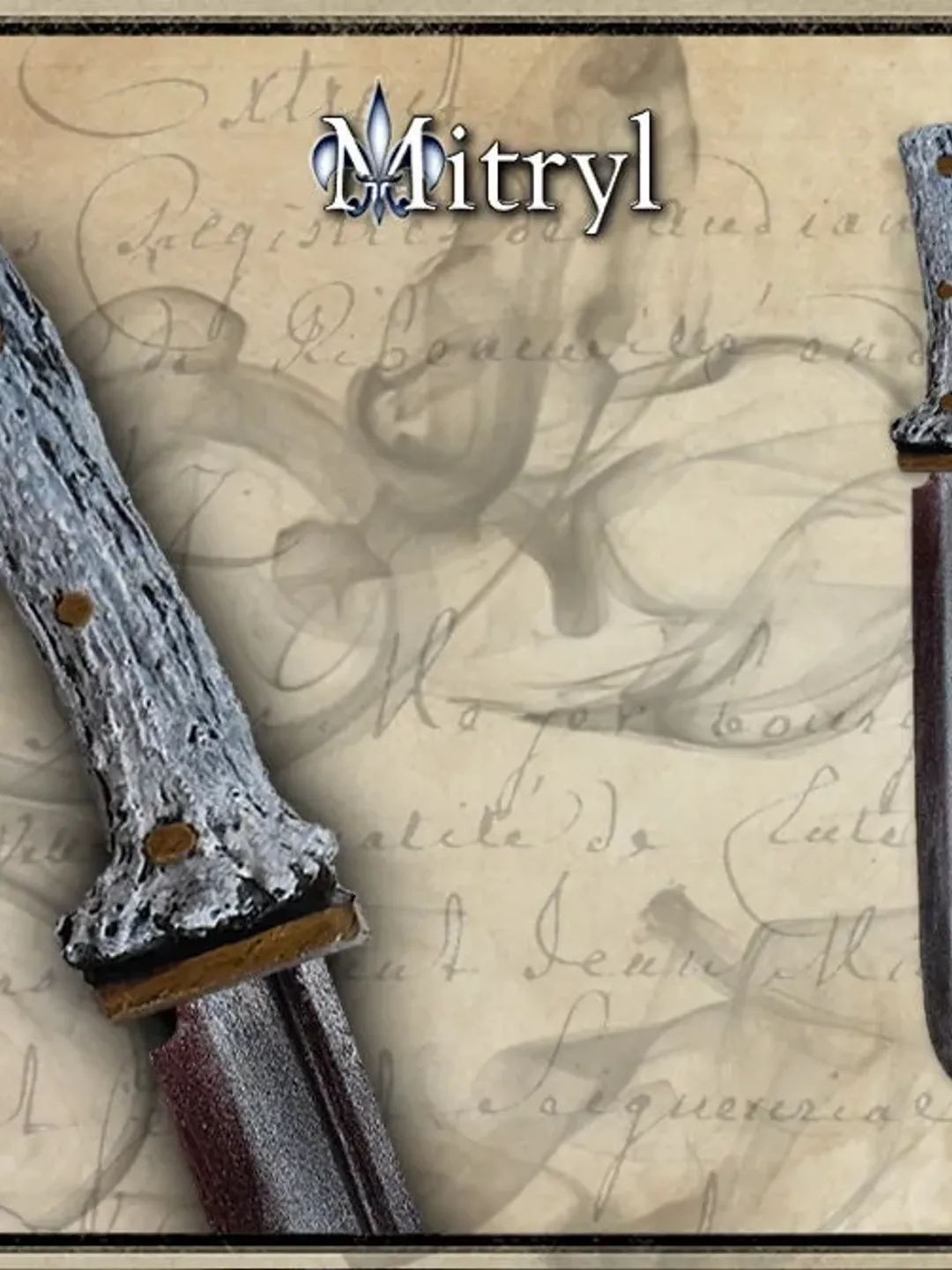 Hermit foam LARP knife for live action role playing or cosplay. *TAX INCLUDED*