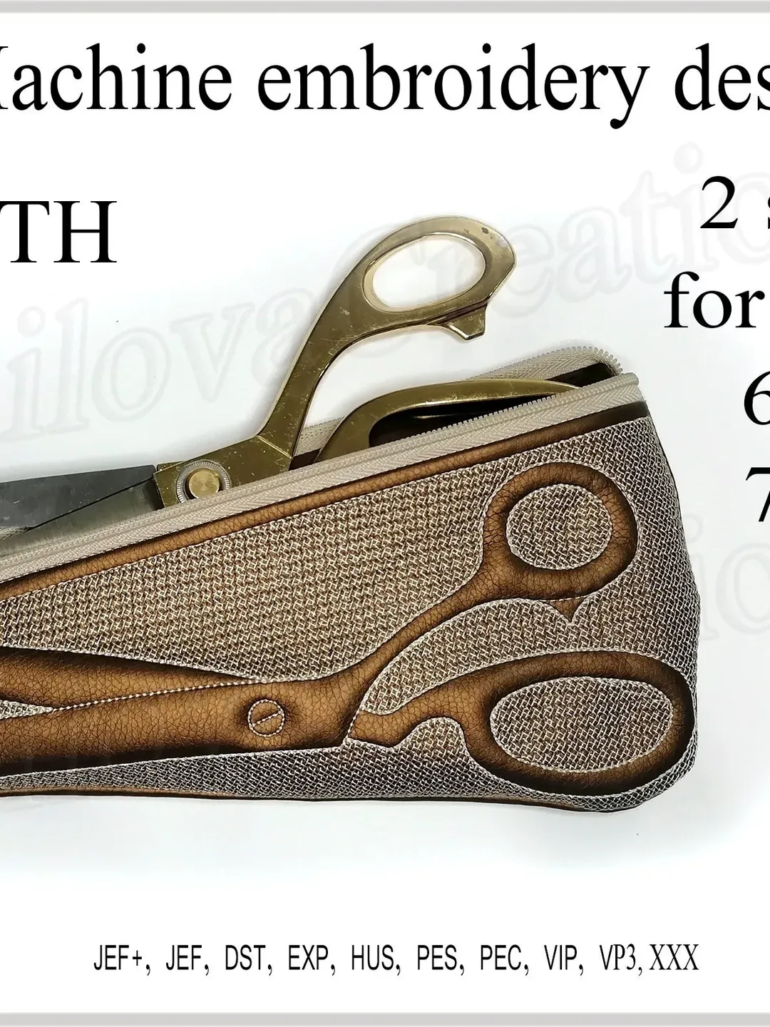 In the hoop embroidery design