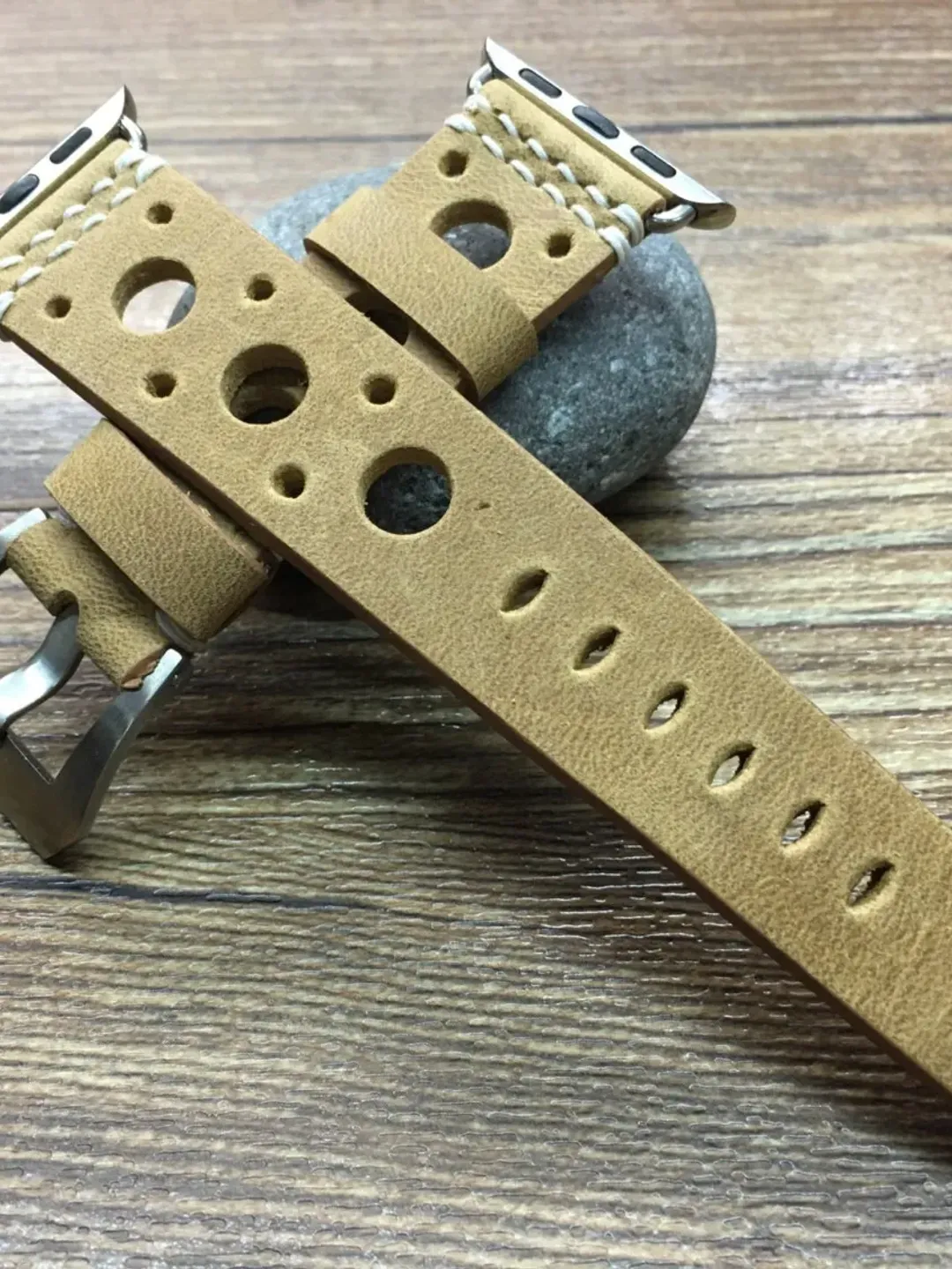 Apple Watch Band 45mm Series 7, Apple Rally Watch Strap 41mm Series 6, Khaki iWatch Bands 40mm, Smart Watch Accessories, Wristwatch Band