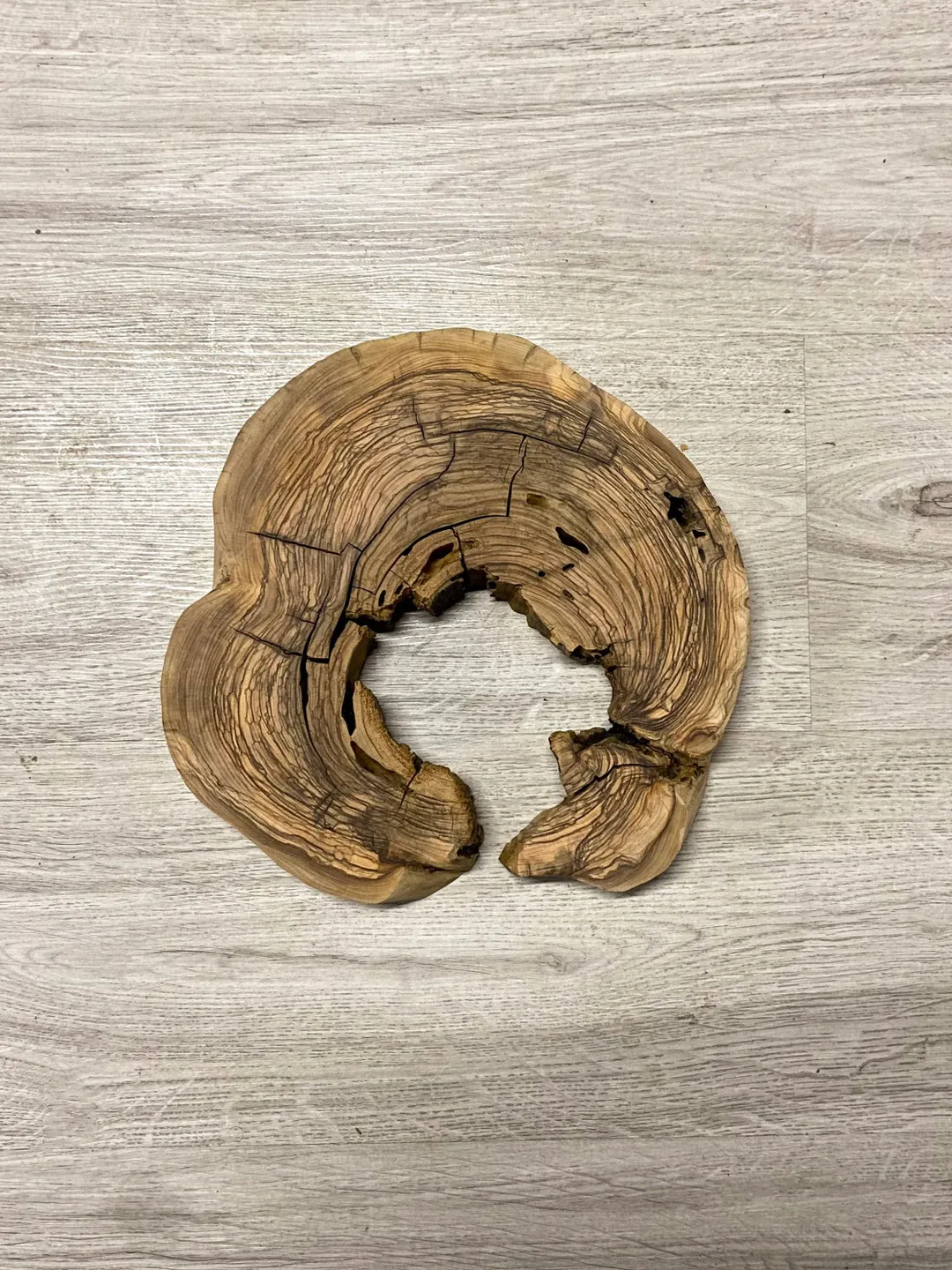 Live Edge Wood Slab, 11" Olive Wood Slab, Epoxy Resin Wood, Raw Wood