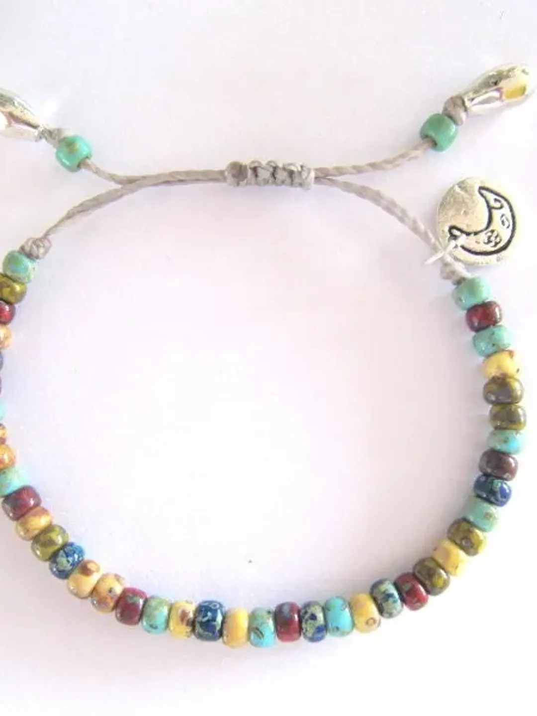 Beaded bracelet boho chic style, macrame beaded bracelet gift for women / men, hippie beaded bracelet, friend gift, Christmas gift women