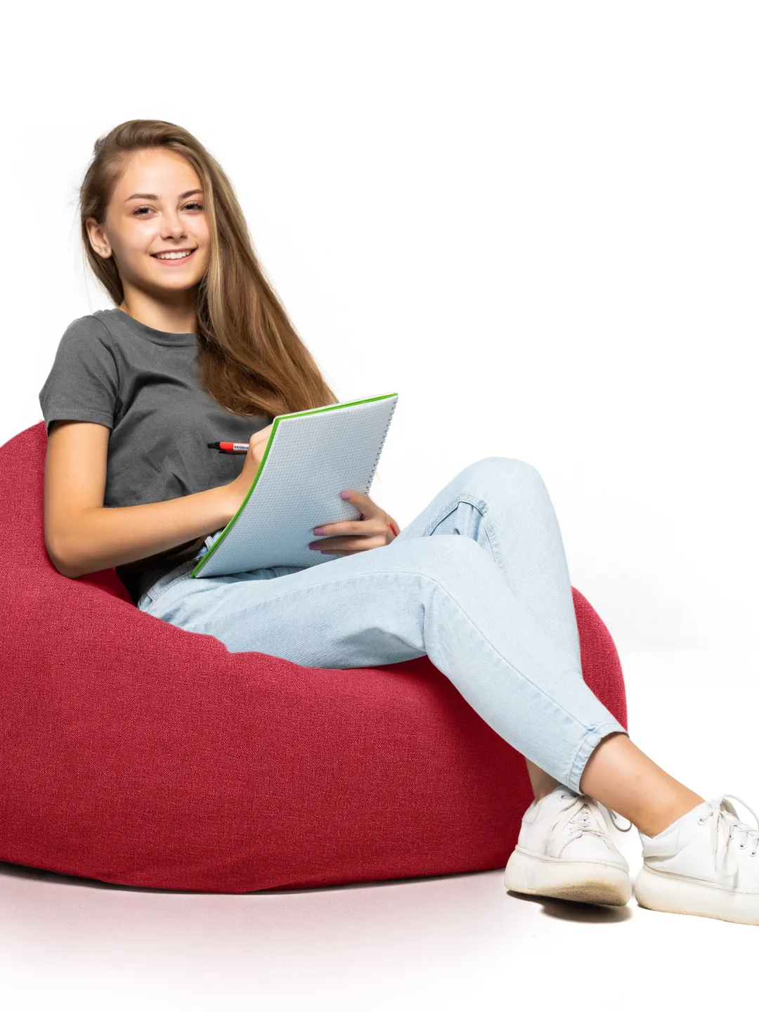 Young or adult puff with padding - Beanbag chair gamer for decoration teenage or children's room