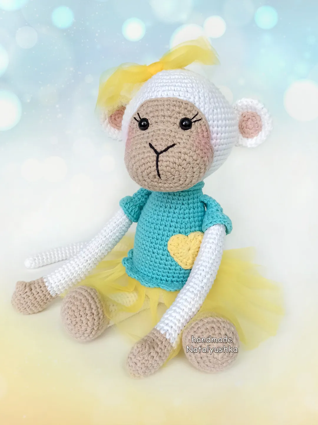 Stuffed toy monkeys boy and girl, Jungle animals, Crochet monkeys, Nursery decor