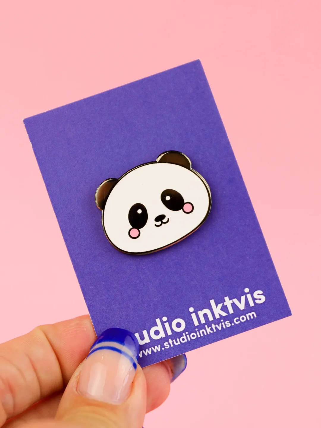 Pander Pic Pin Cute Panda enamel lapel pin brooch Hard Enamel Cute Animal Pin Chibi ...