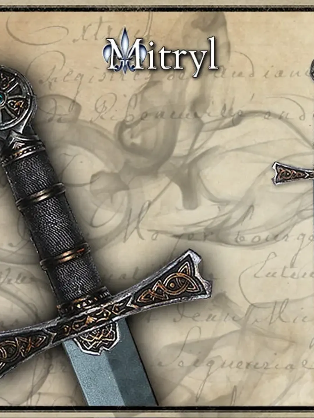 Pendragon foam LARP dagger for live action role playing or cosplay.*TAX INCLUDED*