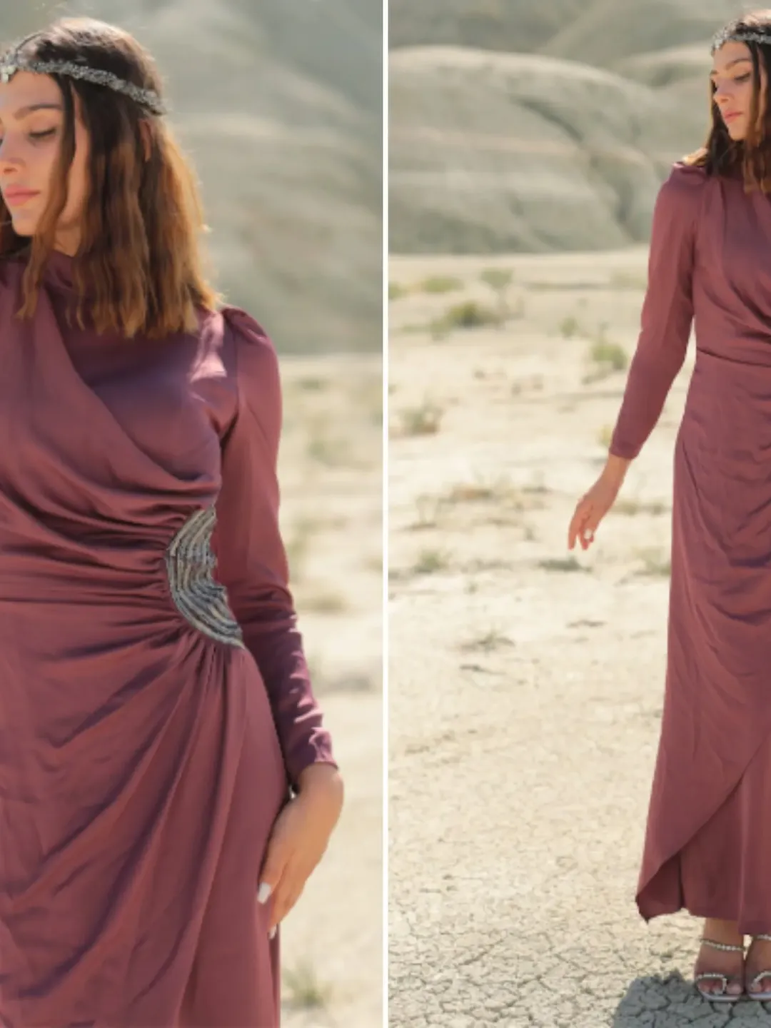 bridesmaid dress for muslim wedding Elegant Muslim Bride and Glamorous Bridesmaids in Mismatched Dresses