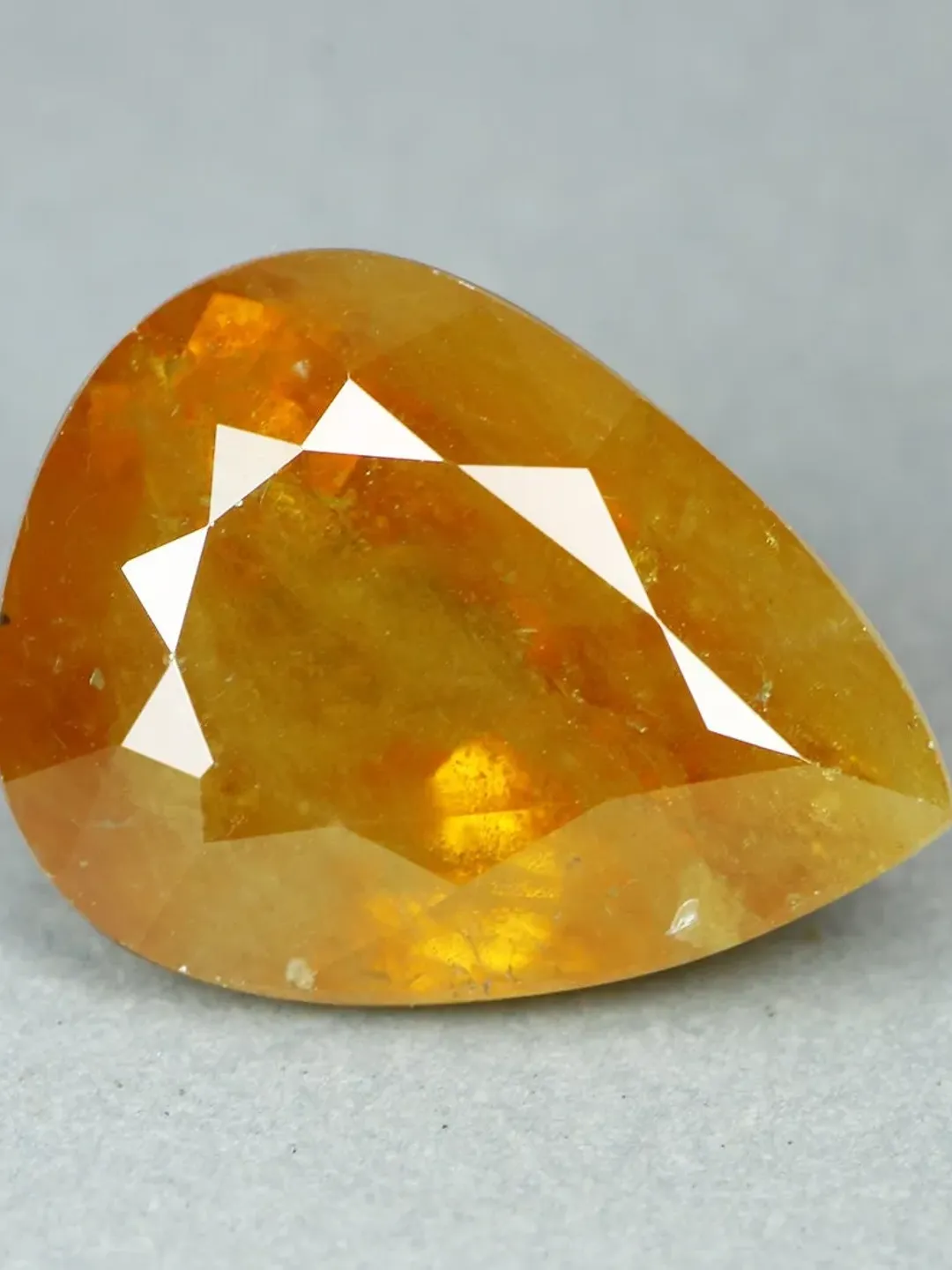 5.64 CT Extremely Rare Orange Unheated 100% Natural Sphene-Titanite
