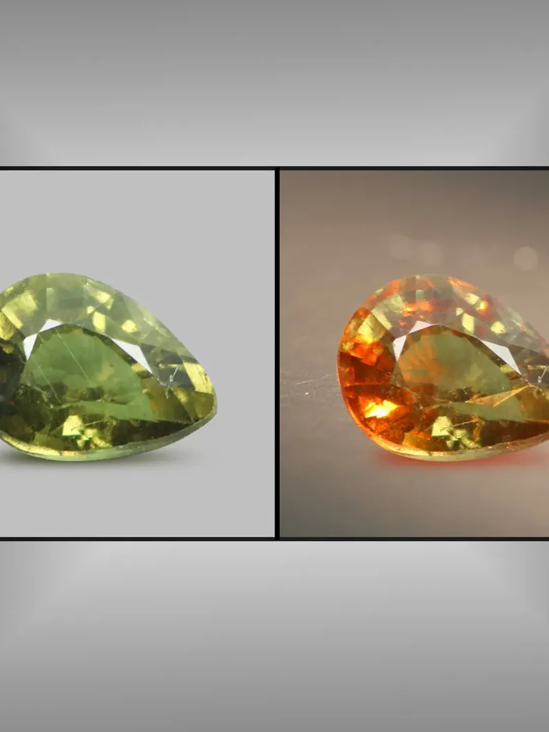 1.00 CT Outstanding Ultra Rare Unheated 100% Natural Color Change Garnet