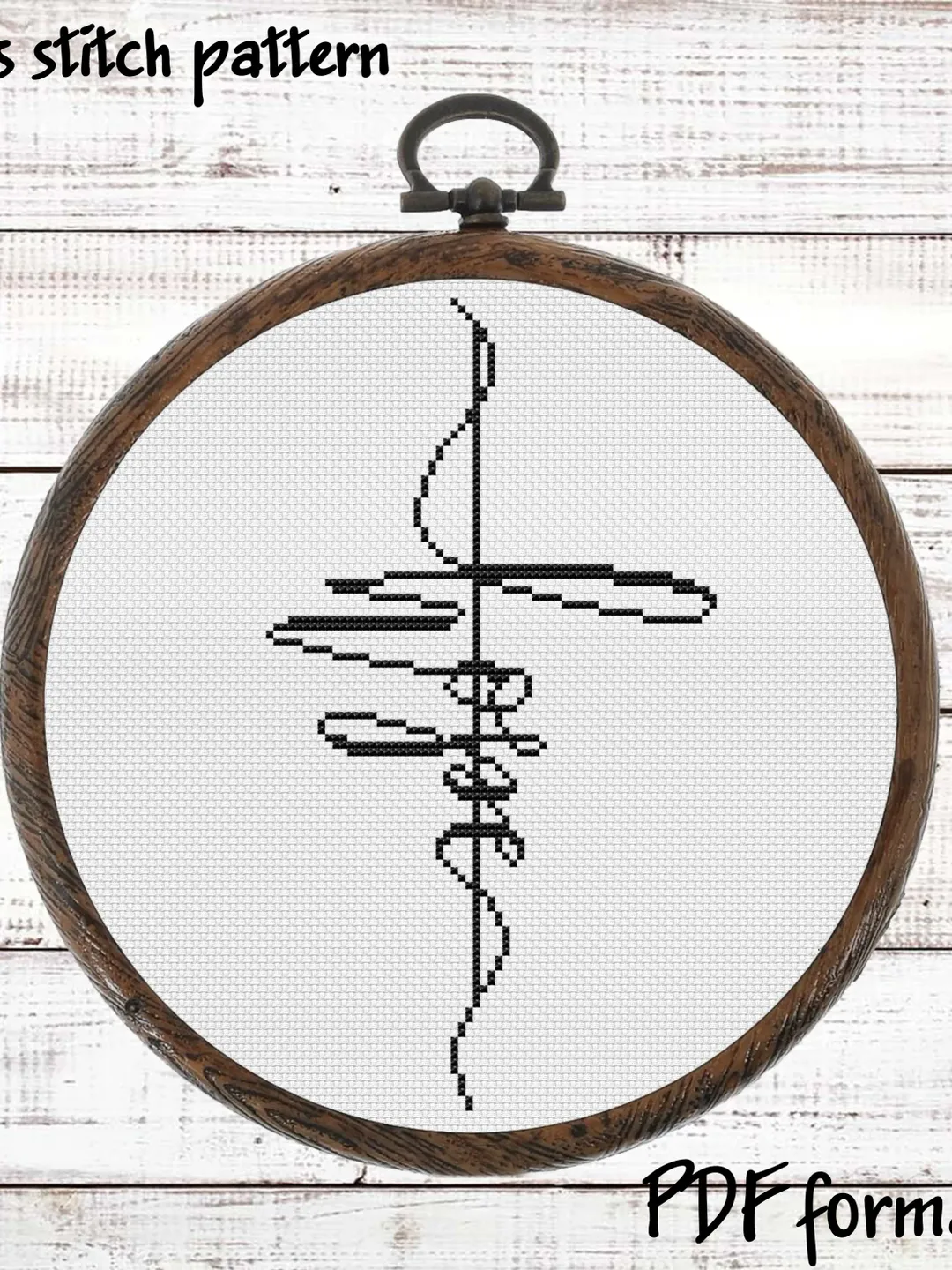 Hope cross stitch pattern PDF, Bible cross stitch, Religious cross stitch pattern modern, Christian cross stitch picture