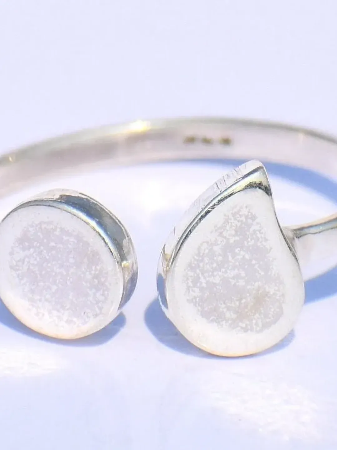 Semicolon Design Ring, Sterling Silver Ring, Handmade Ring, Motivation Ring, Promise Ring, Healing Ring, Alphabetic Ring, Student Ring, Ring