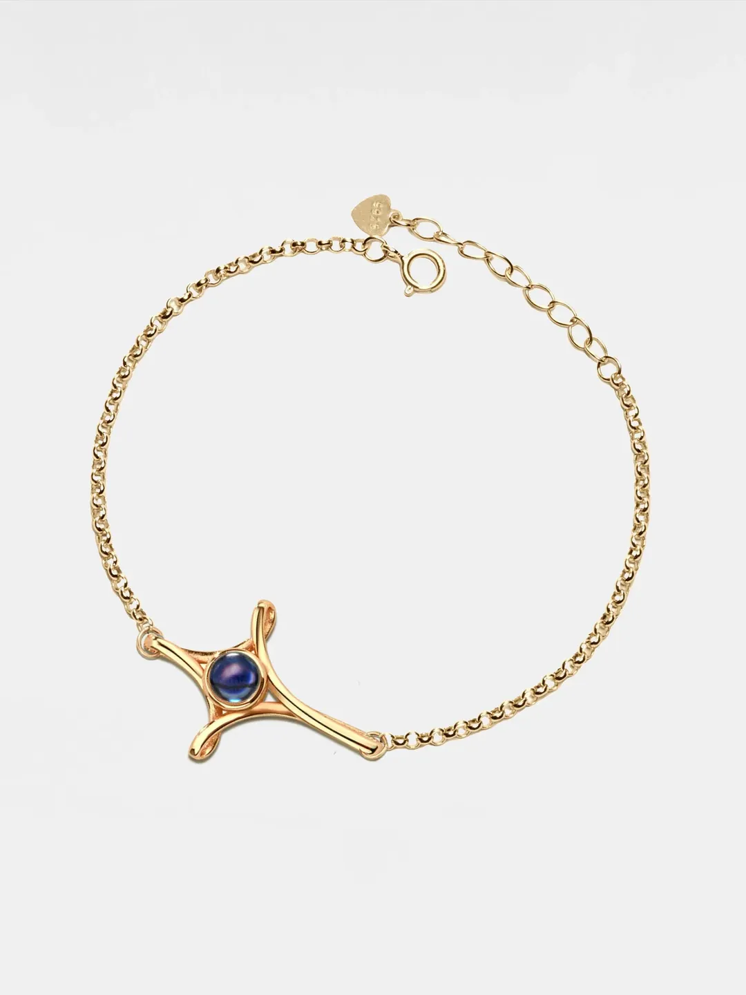 PERIMADE Cross Photo Projection Bracelet • Personalized Picture Inside Bracelet • Sterling Silver Keepsake Jewelry • Trendy Best Friend Gift