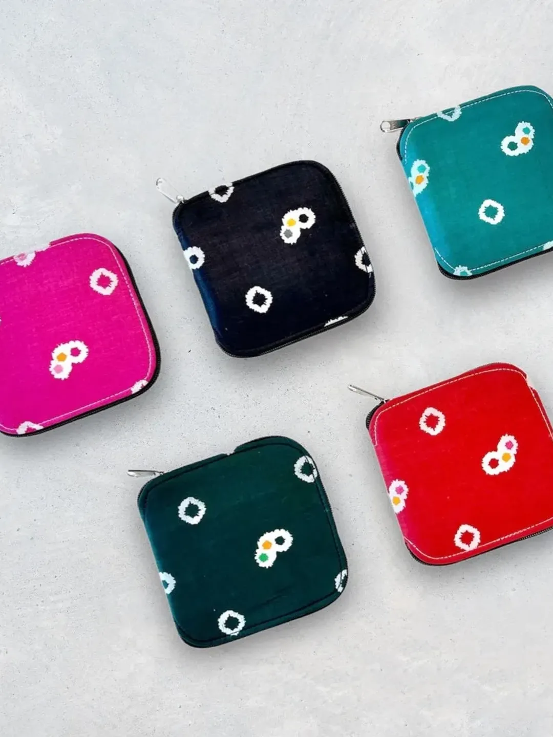 Reusable Shopping Bag | Foldable Batik Tote | Teal Batik Tote | Batik Grocery Bag | Tie Dye Tote | Mini Tie Dye Batik Bag