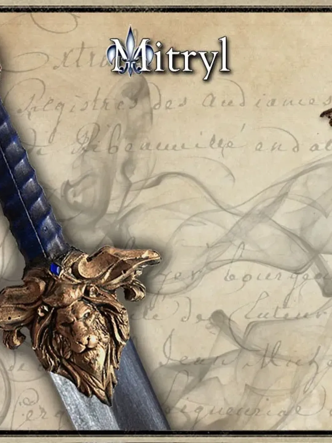 Aslan foam LARP sword for live action role playing or cosplay. *TAX INCLUDED*