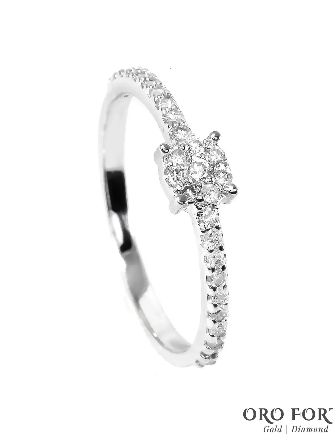 14K Gold Diamond 0,24 Ct G VS Round Solitaire Engagement Ring, Minimalistic, Stylish, Trendy, Gift for Her, Anniversary, Valentines,Dainty