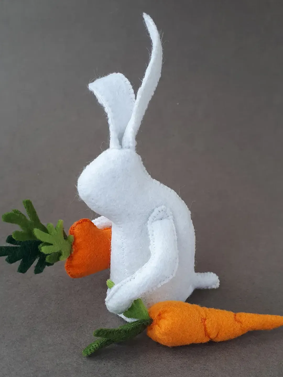 Bunny rabbit with carrot toy sewing pattern , Easter Decor for Tiered ...