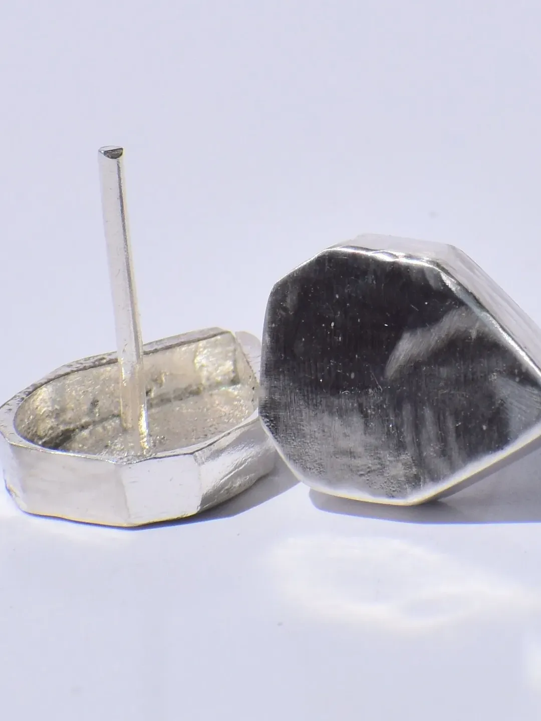 Earrings, Studs, Silver Earrings, Pear Earrings, Handmade Earrings, Drop Earrings, Tiny Silver Earrings, Silver Leaf Earrings, Gift For Her