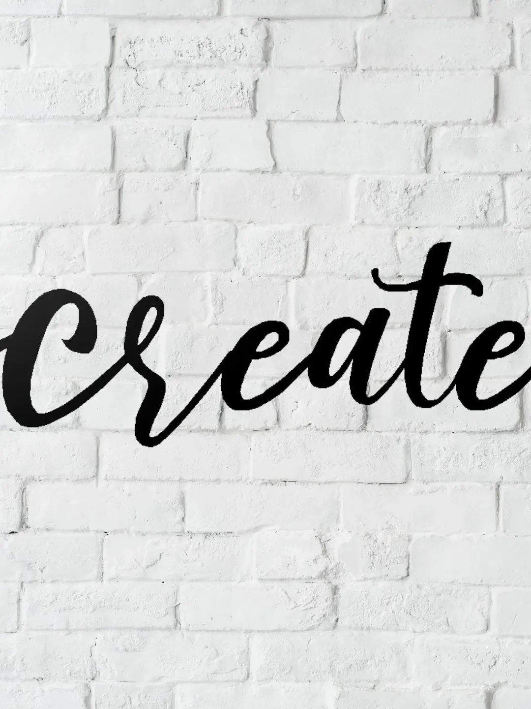 create Metal Word Sign, create Wall Decor, Christmas Gift, Classroom Decor, Teacher Word Art, Art room sign