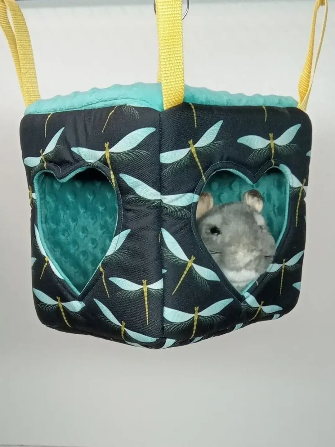 Chinchilla cube, ferret cube, rat hammock, rat cage accessories, chinchilla cage accessories, hanging cube hammock,