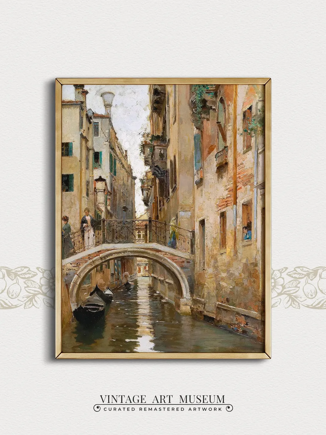 Vintage Venice Italy Painting Art PRINTABLE Wall Art, Antique Architecture Print, Digital Decor | 270