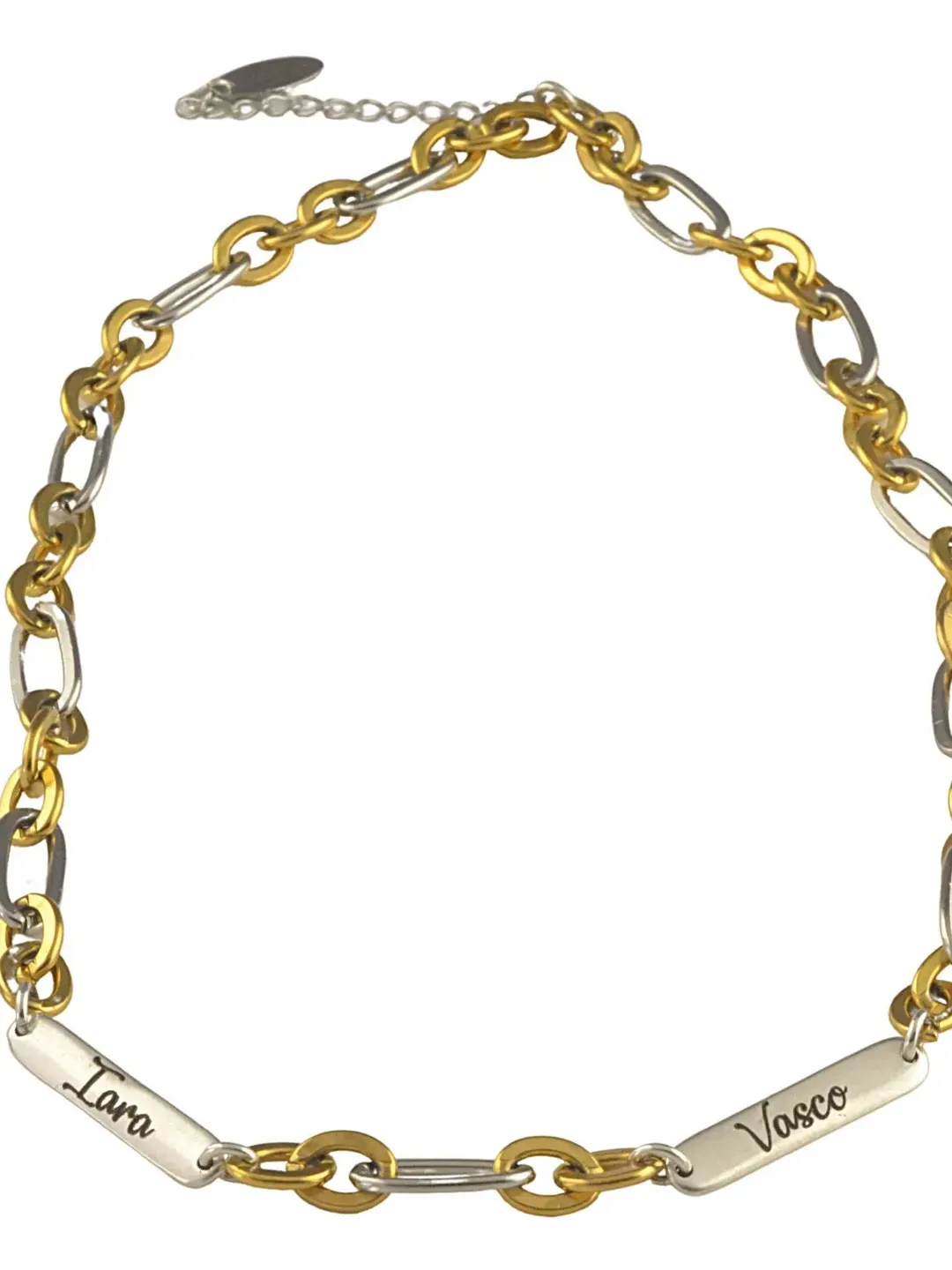 Name Engraved Chain Customized Necklace with Name Engraved | Women Personalized Necklace ...