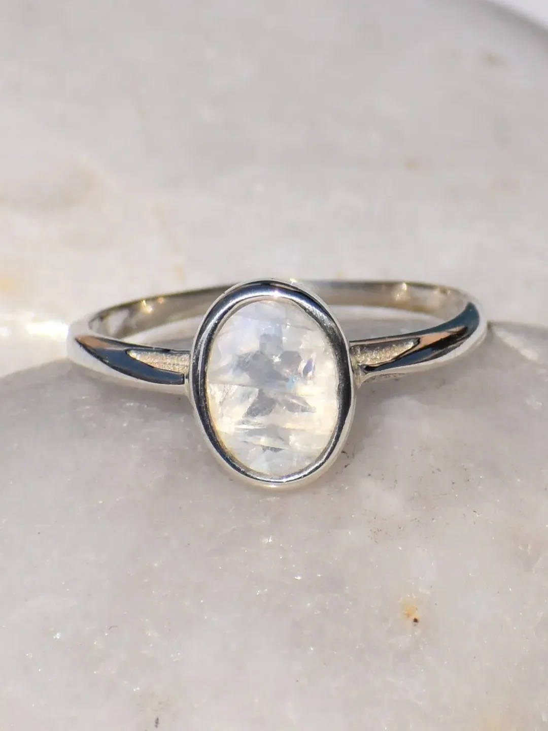 Moonstone Ring, 925 Silver Ring, Silver Charm Ring, Woman Ring Silver, Handmade Ring, Statement Ring, Boho Ring, Bohemian Ring, Gift For Her