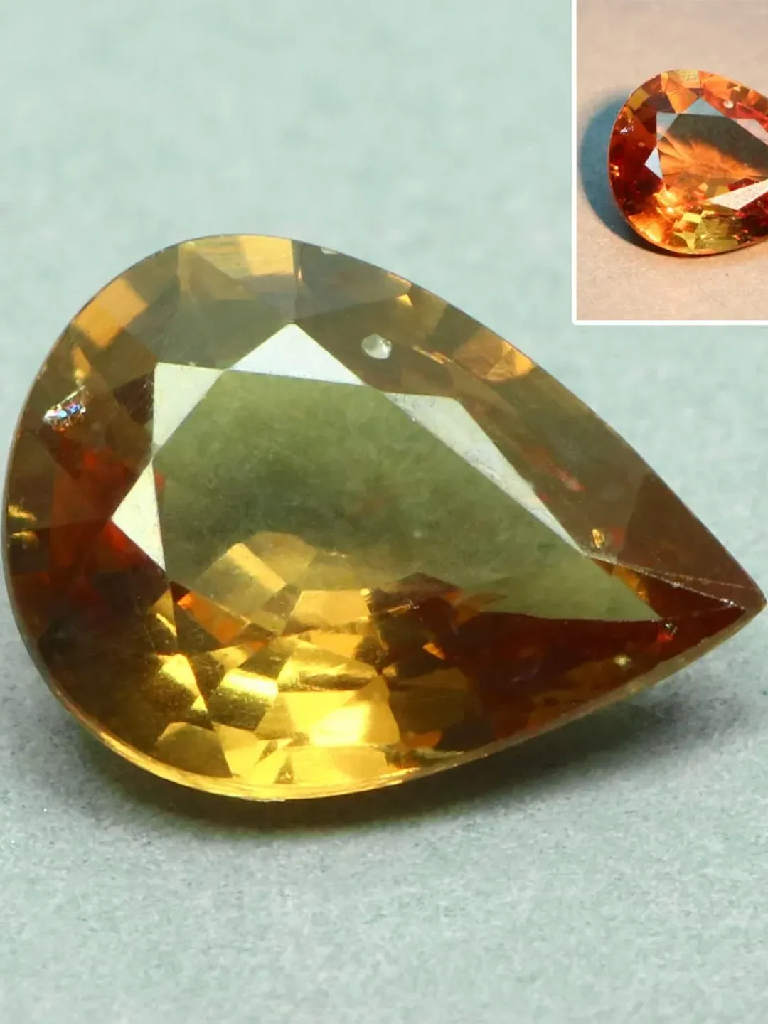 1.29 CT Sparkling ! 100% Natural Color Change Garnet