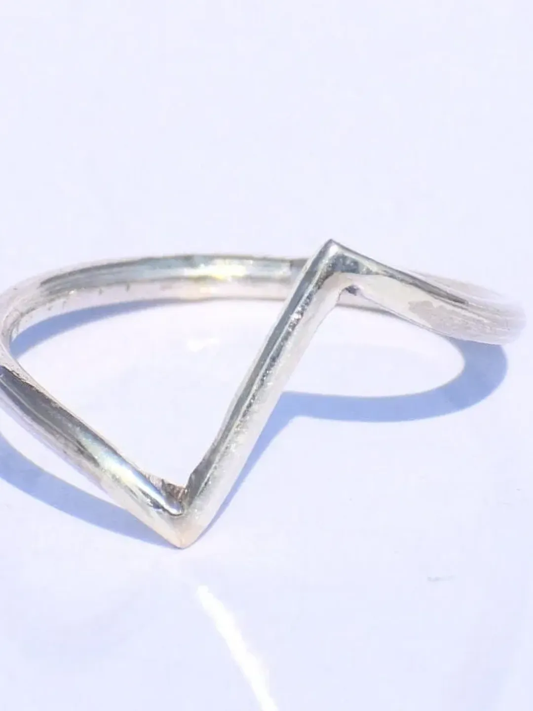 Silver Bar Ring, Handmade Ring, Thin Silver Ring, 925 Silver Ring, Silver Dainty Ring, Thumb Ring, Unisex Ring, Stacking Ring, Gift For Her