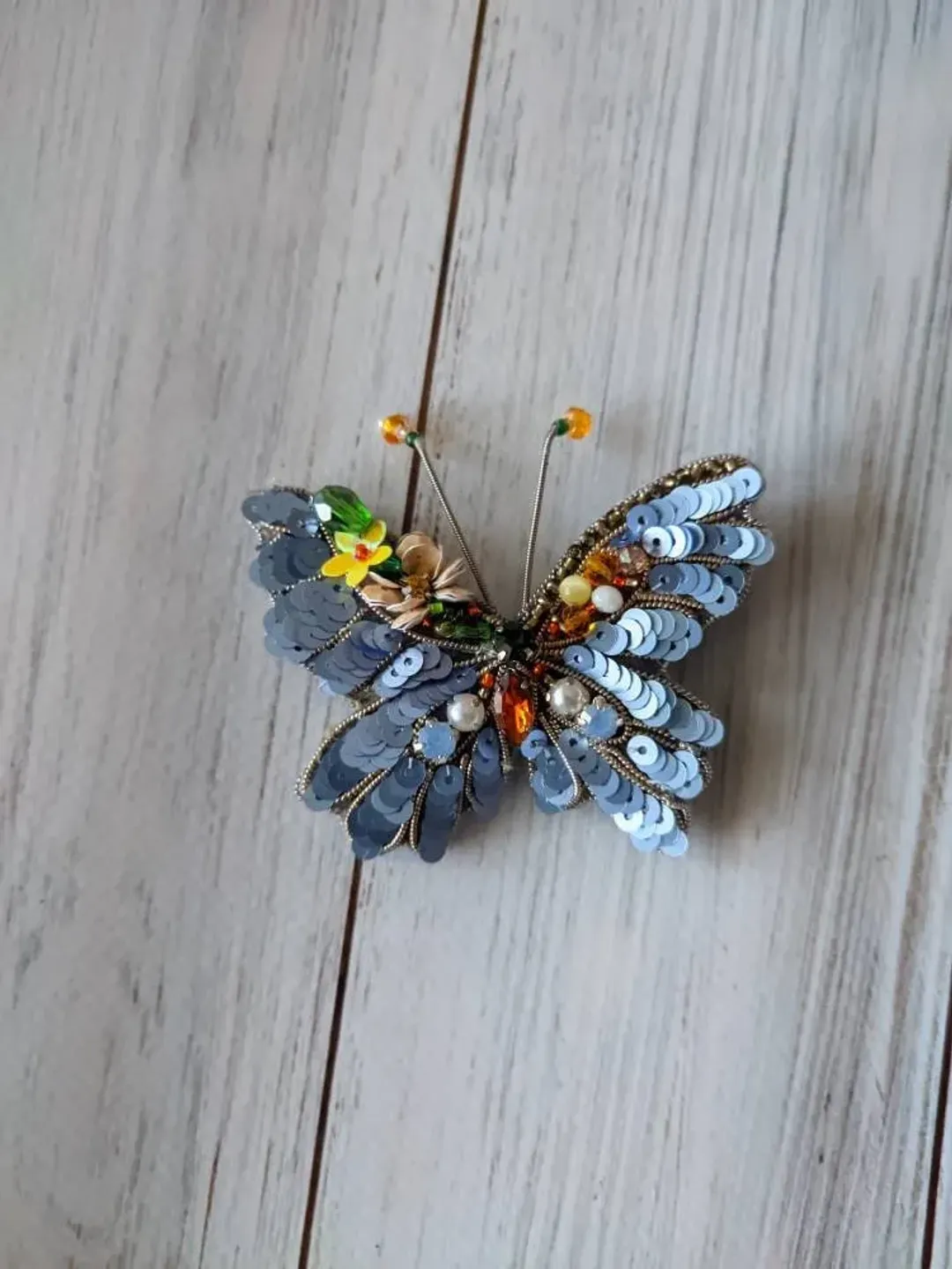 Brooch embroidery Embroidered butterfly brooch, Beaded butterfly brooch, butterfly pins, embroidered pins, beaded brooches