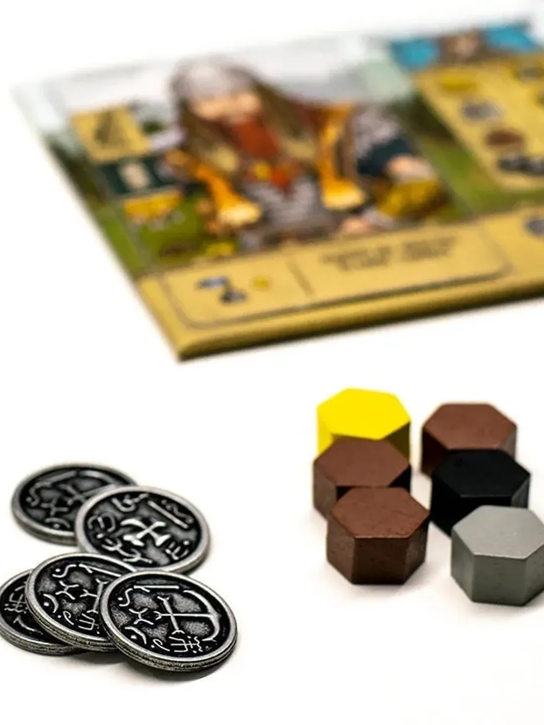 Metal Coins - Raiders of Scythia Compatible Board Game Accessories Token Coin Upgrade