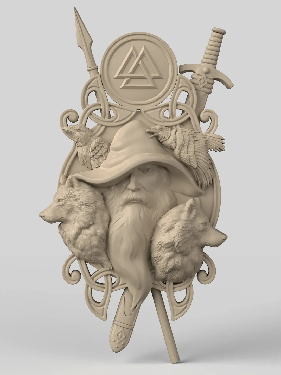 Cnc Router Hat 3D Model STL CNC Router file 3dprintable Odin panel in Hat