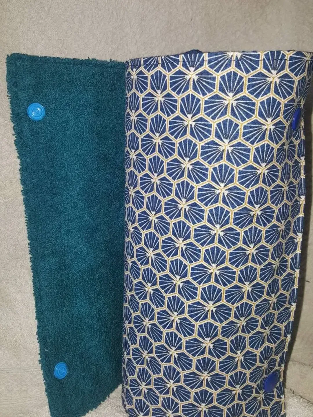 Promo Washable and reusable wiper roller blue