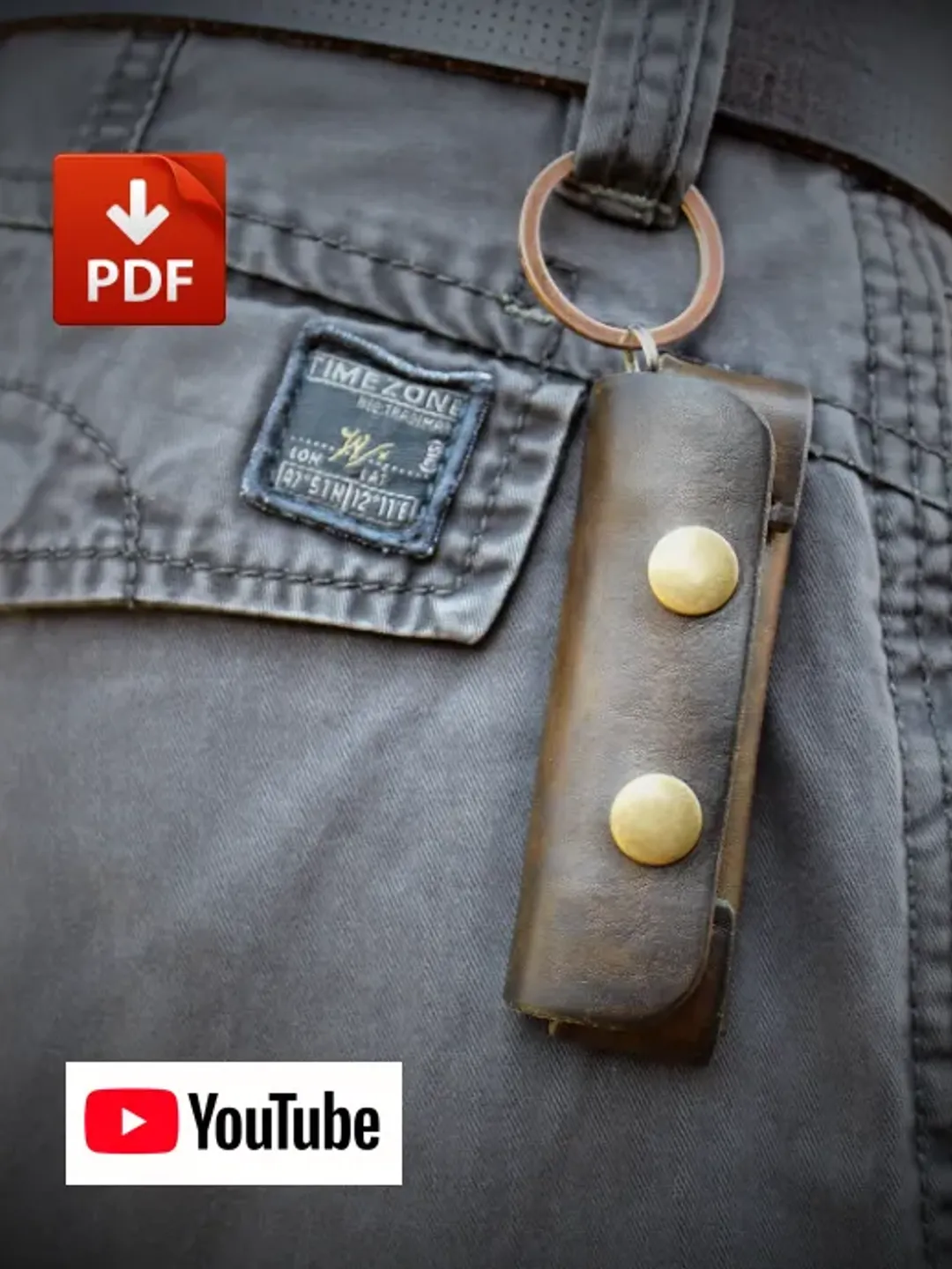 Leather template to make a leather Knife Case for victorinox Spartan + 3 sizes.EDC5