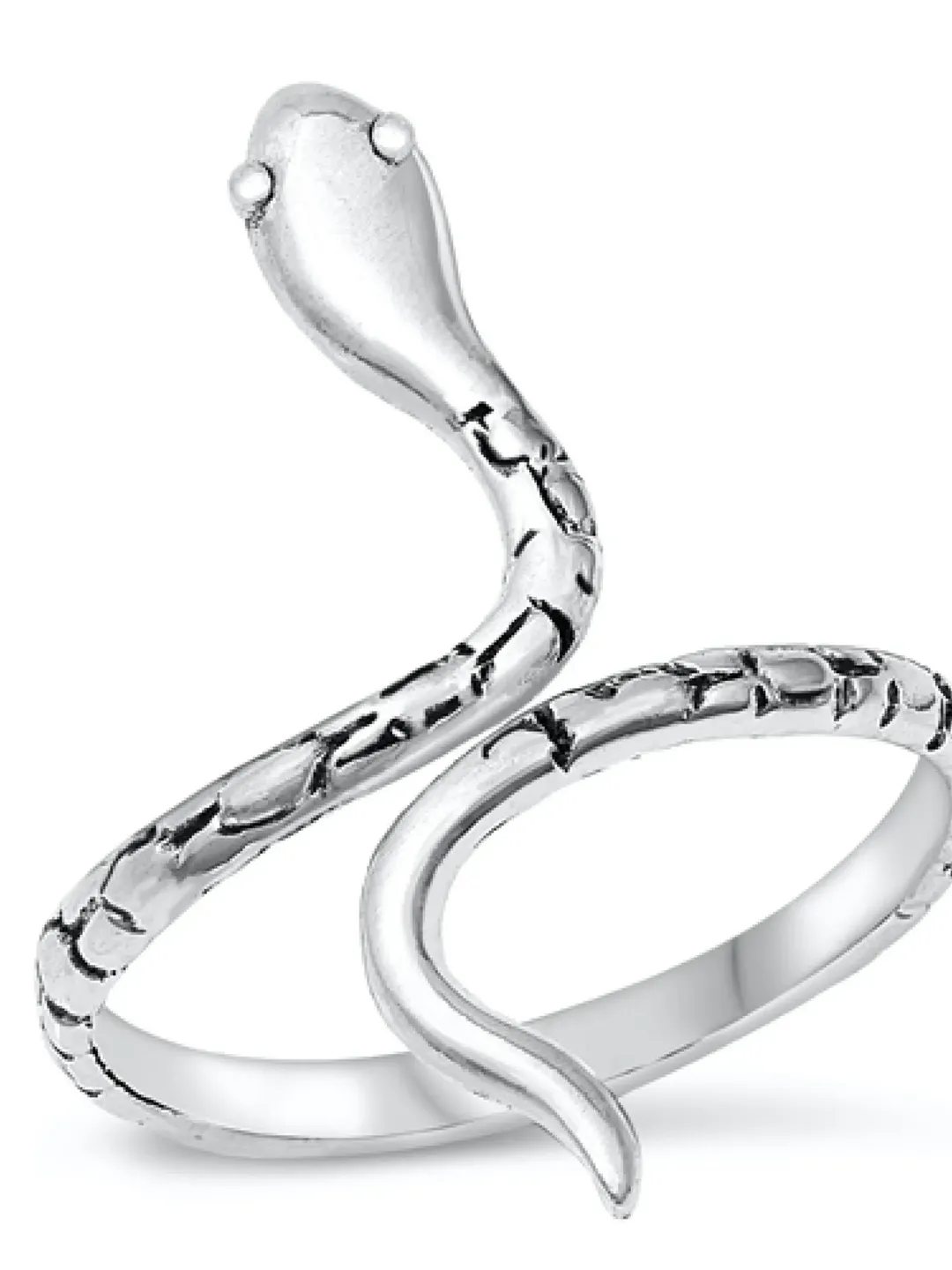 Thumb Ring, Sterling Silver Snake Ring, Snake Toe Ring, Wrap Ring, Rings for Women, 925, Snake Thumb Ring, unisex ring, Size 4 to 10