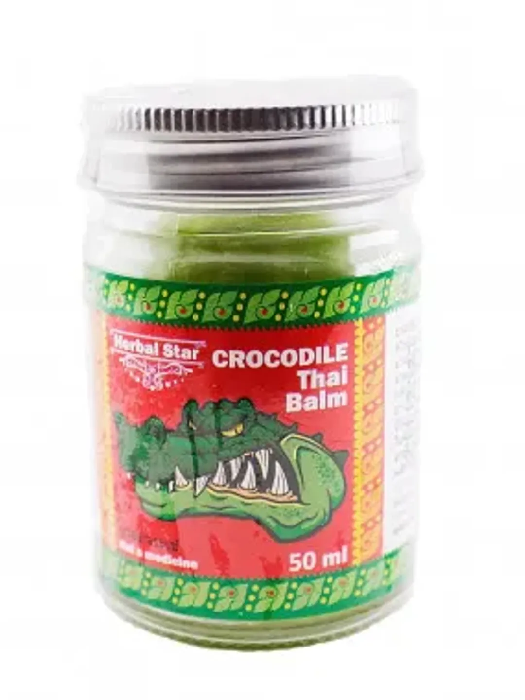 Thai balm with crocodile fat Herbal Star, 50 ml