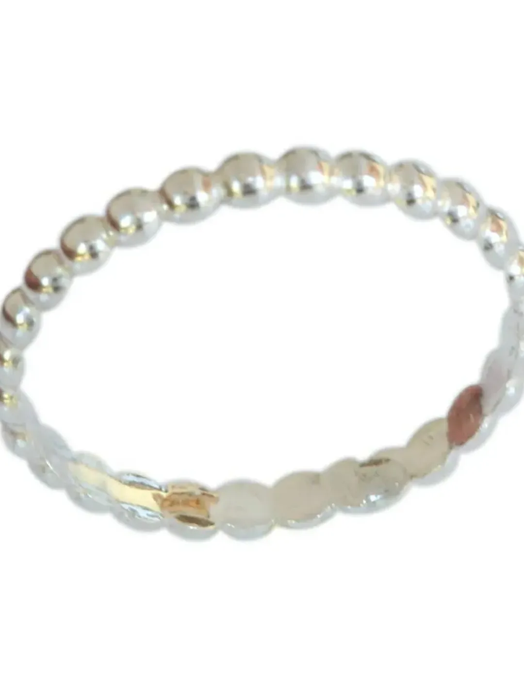 Toe Ring, Sterling Silver Toe Ring, Silver Beaded Toe Ring, Pinky Ring, Midi ring, Stacking Toe Ring, Dainty Minimalist toe Ring, size 2 3 4