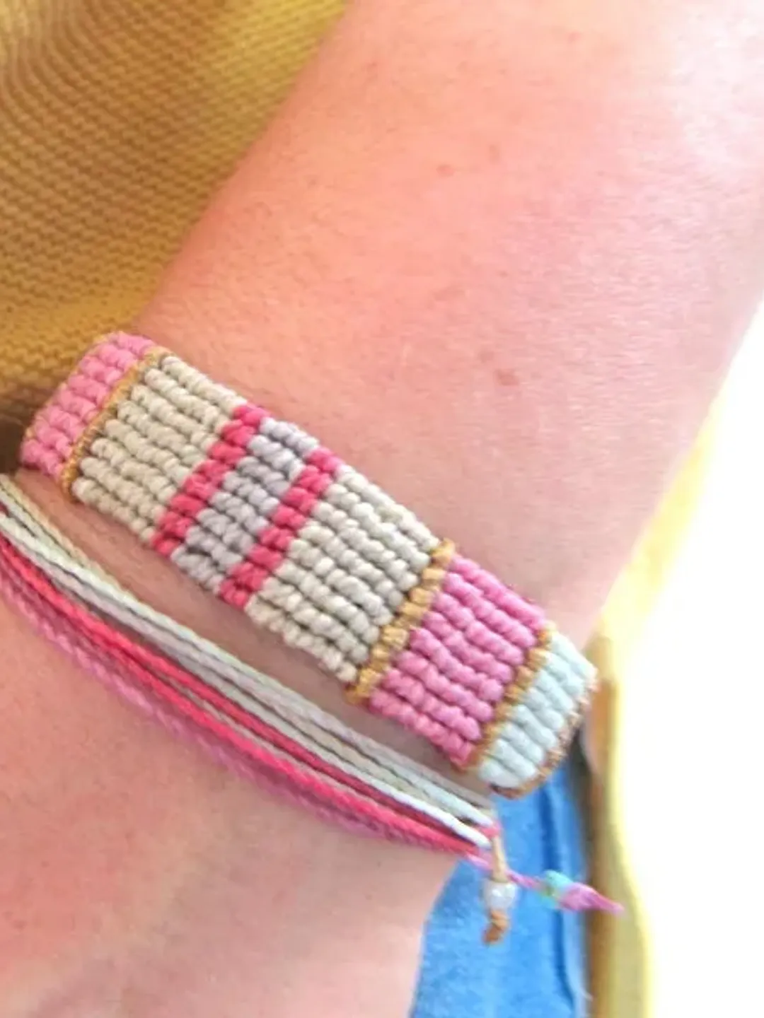 Set 2xMacrame bracelets, knot bracelet, hippie bracelet, boho bracelet, macrame jewelry, women bracelet, unisex bracelet, gift