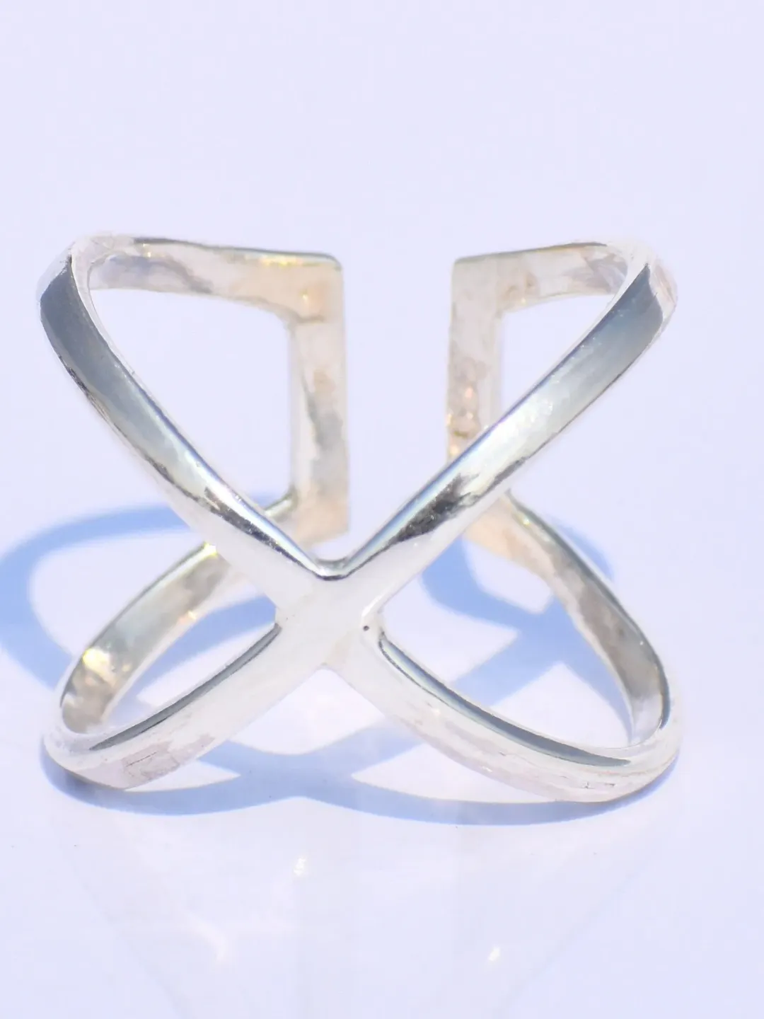 Criss Cross Ring, X Ring, Sterling Silver Ring, Dainty Ring, Adjustable Ring, Infinity Ring, Statement Ring, Bohemian Jewelry, Ring For Her