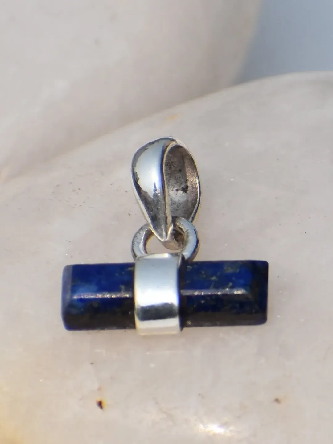 Lapis Lazuli Necklace, December Birthstone Necklace, Lapis Lazuli Pendant Necklace, September Birthstone Jewelry, Christmas Gift For Sister