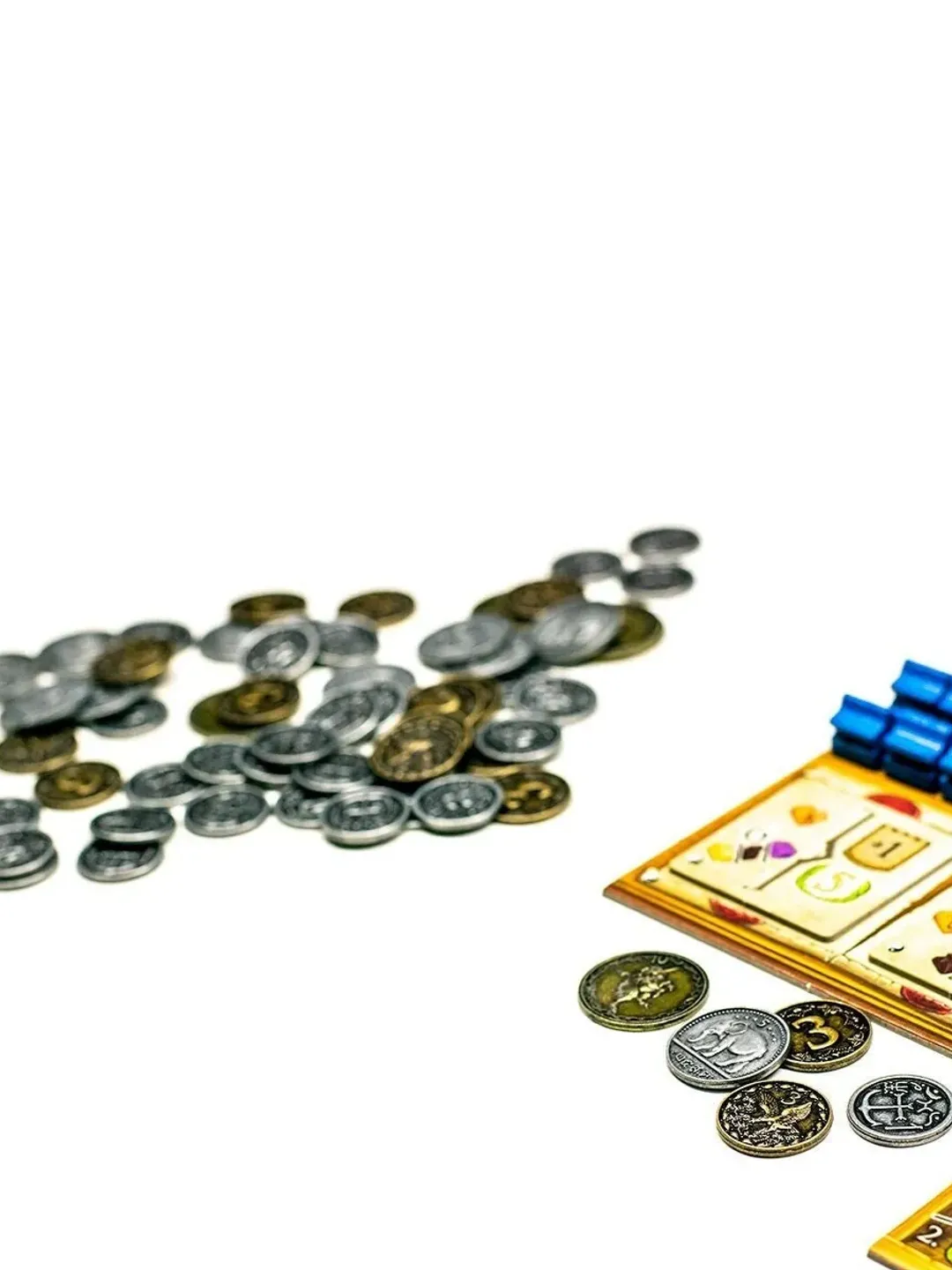 Metal Coins - Marco Polo Compatible Board Game Accessories Token Coin Upgrade