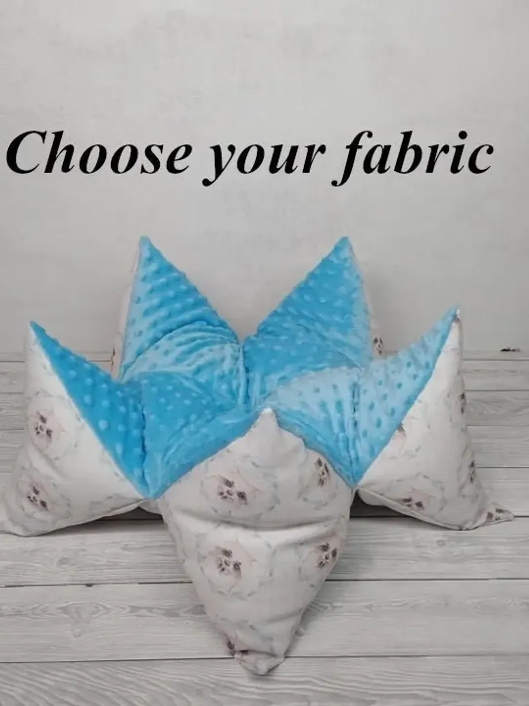 Custom pet pillow, small dog bed, rabbit bed, kitten bed, pet furniture, handmade pet bed, lair for chihuahua, guinea pig bed