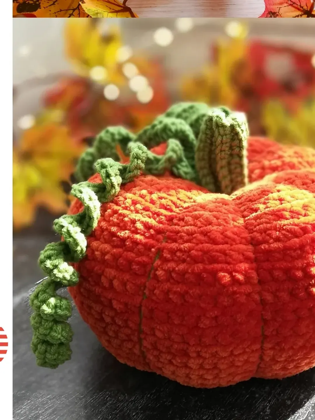 Crochet pumpkin pattern, amigurumi Halloween toy, DIY plush pumpkin in sunglasses, PDF pattern by CrochetToysForKids