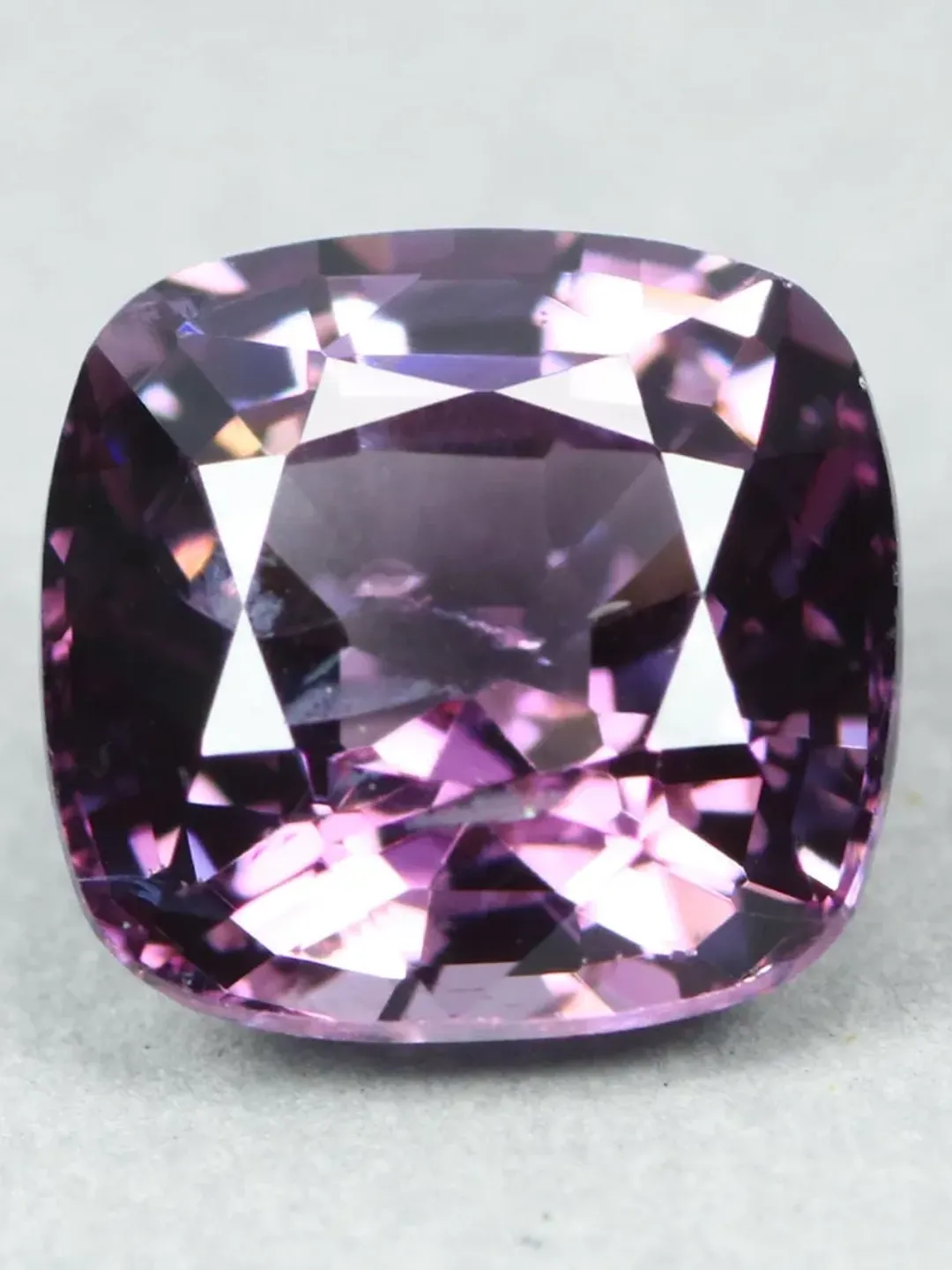 1.66 CT Striking ! Deep Lavender Unheated 100% Natural Spinel From Burma