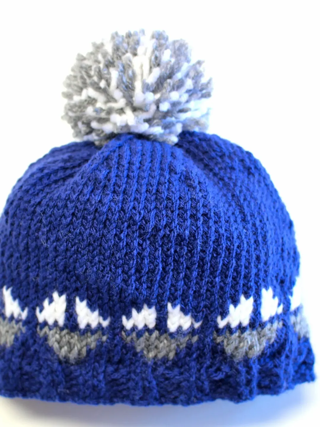 Sailboat Hat with Pompom, Little Sailor, Baby Gift Idea for Boys, Newborn Crib Hat, Gender Reveal Prop, Expectant Parents, Little Sailor Hat